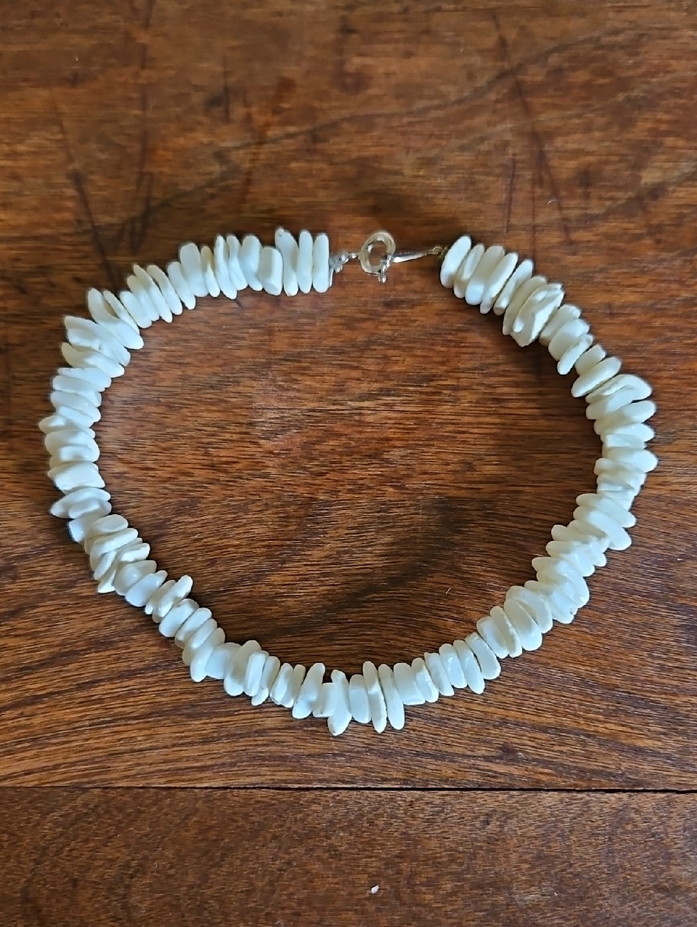 Puka Shell Chip Anklet